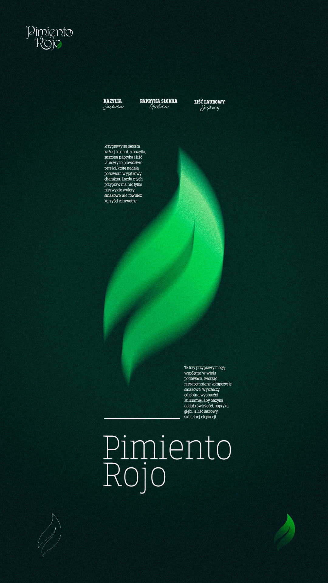 Pimiento rojo przyprawy